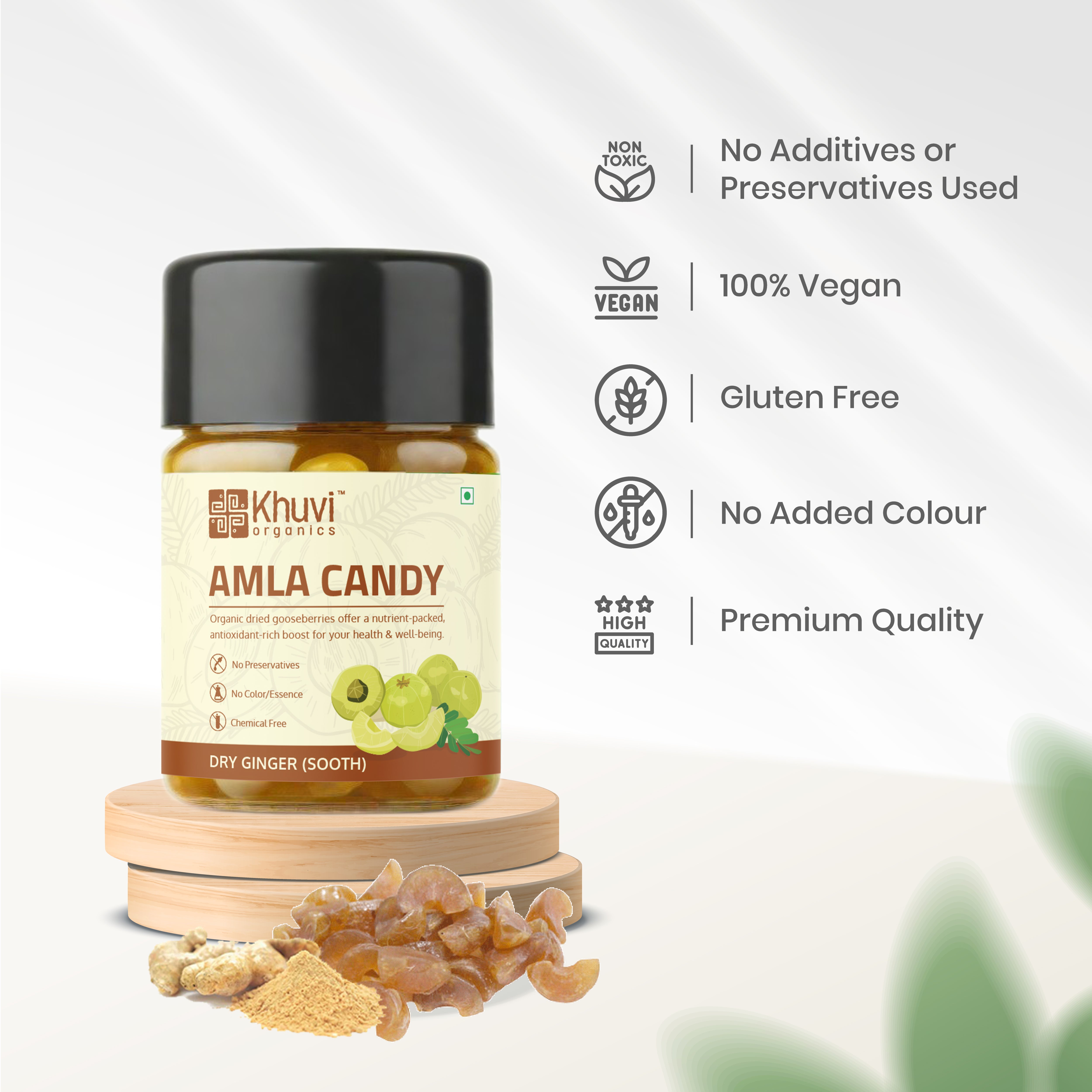 Aamla Sweet Candy - Dry Ginger (Soonth)