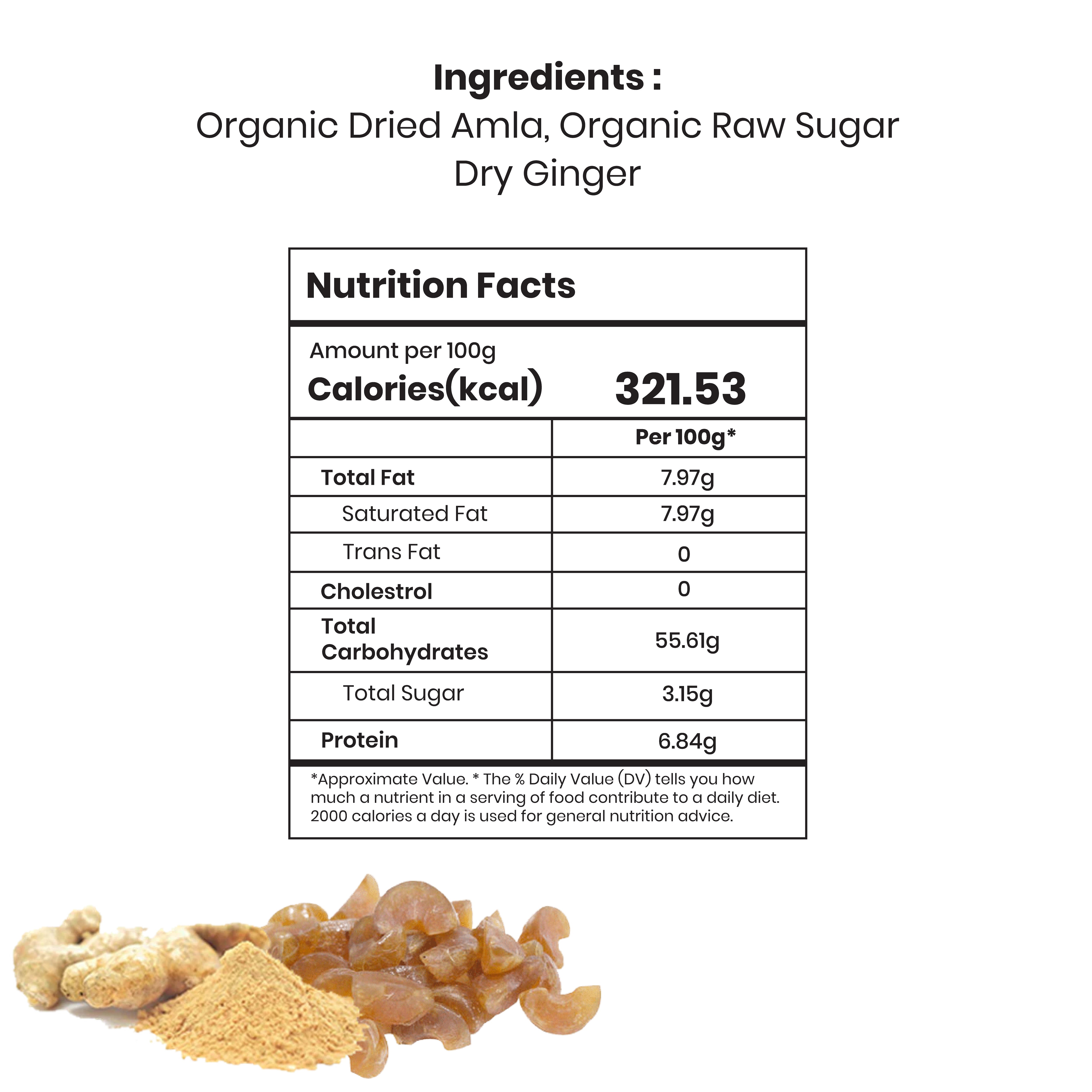 Aamla Sweet Candy - Dry Ginger (Soonth)