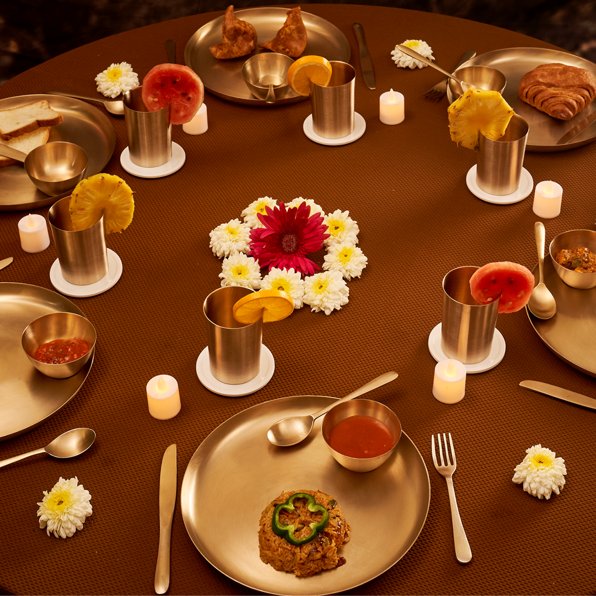 Bronze Breakfast Set - GALA | 36 Items