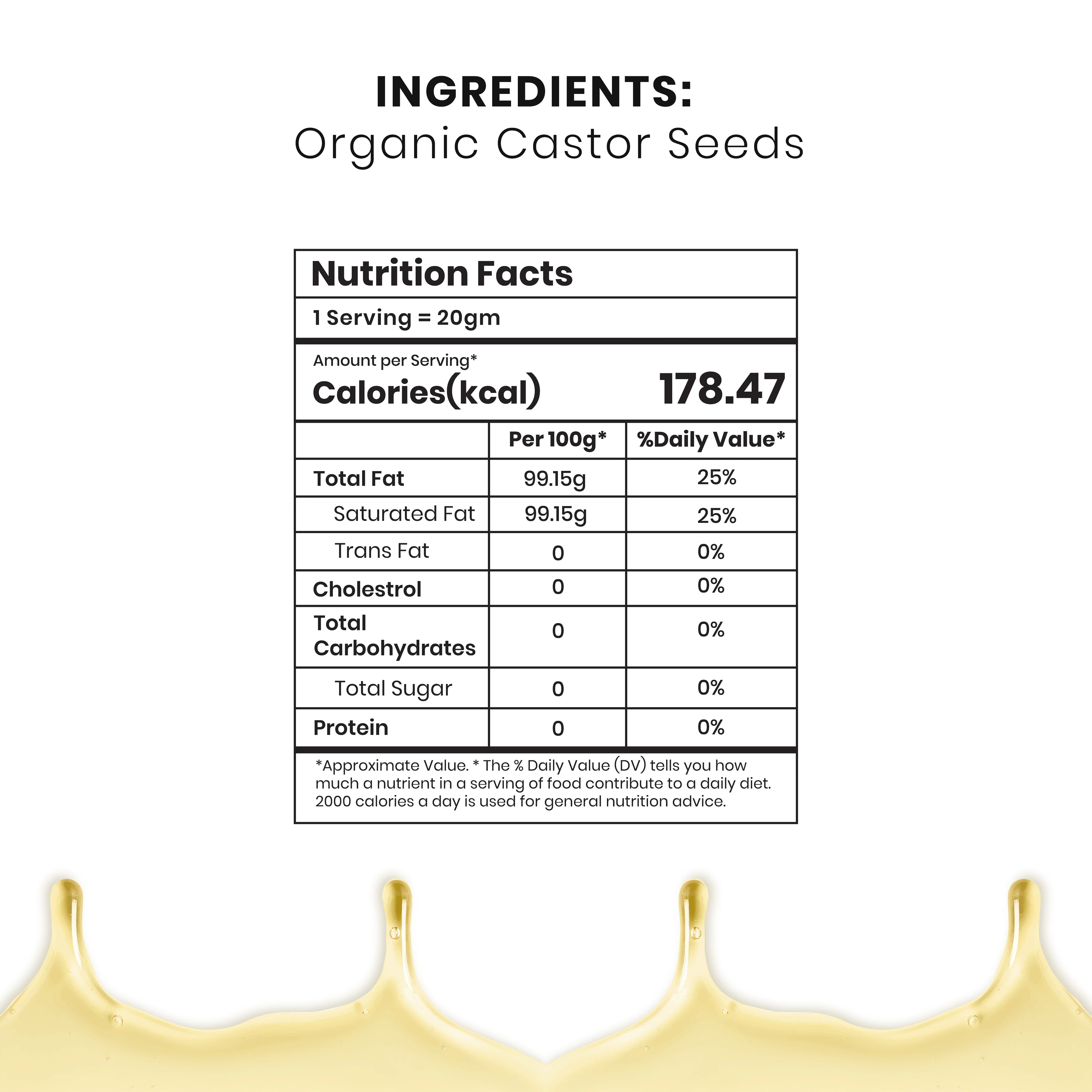 Cold Pressed Castor Oil
