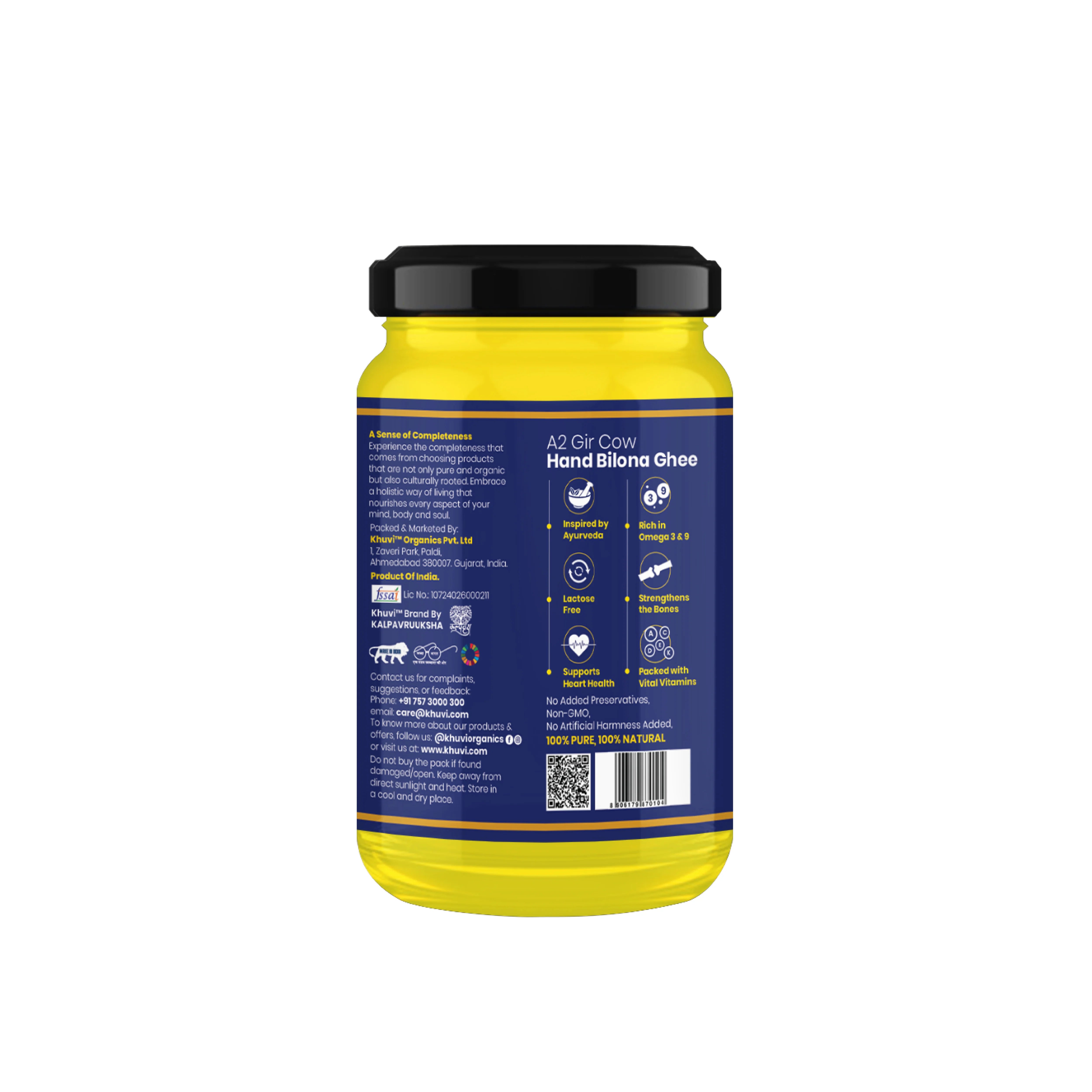 Hand Bilona A2 Gir Cow Ghee