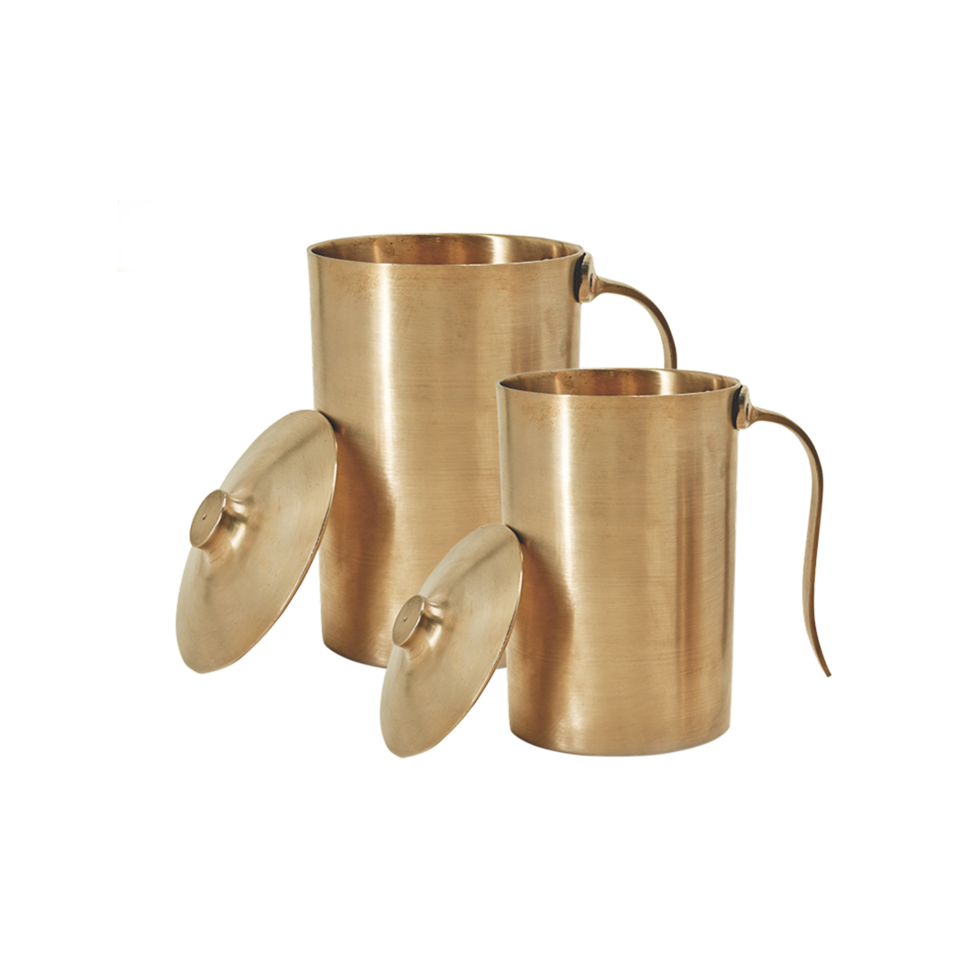 Bronze Jug with Lid - Pipe