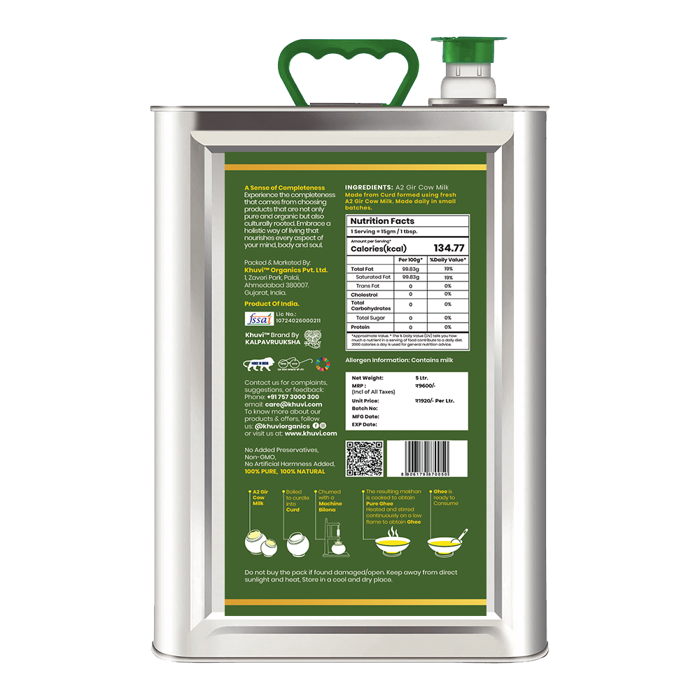 Bilona A2 Cow pure Ghee