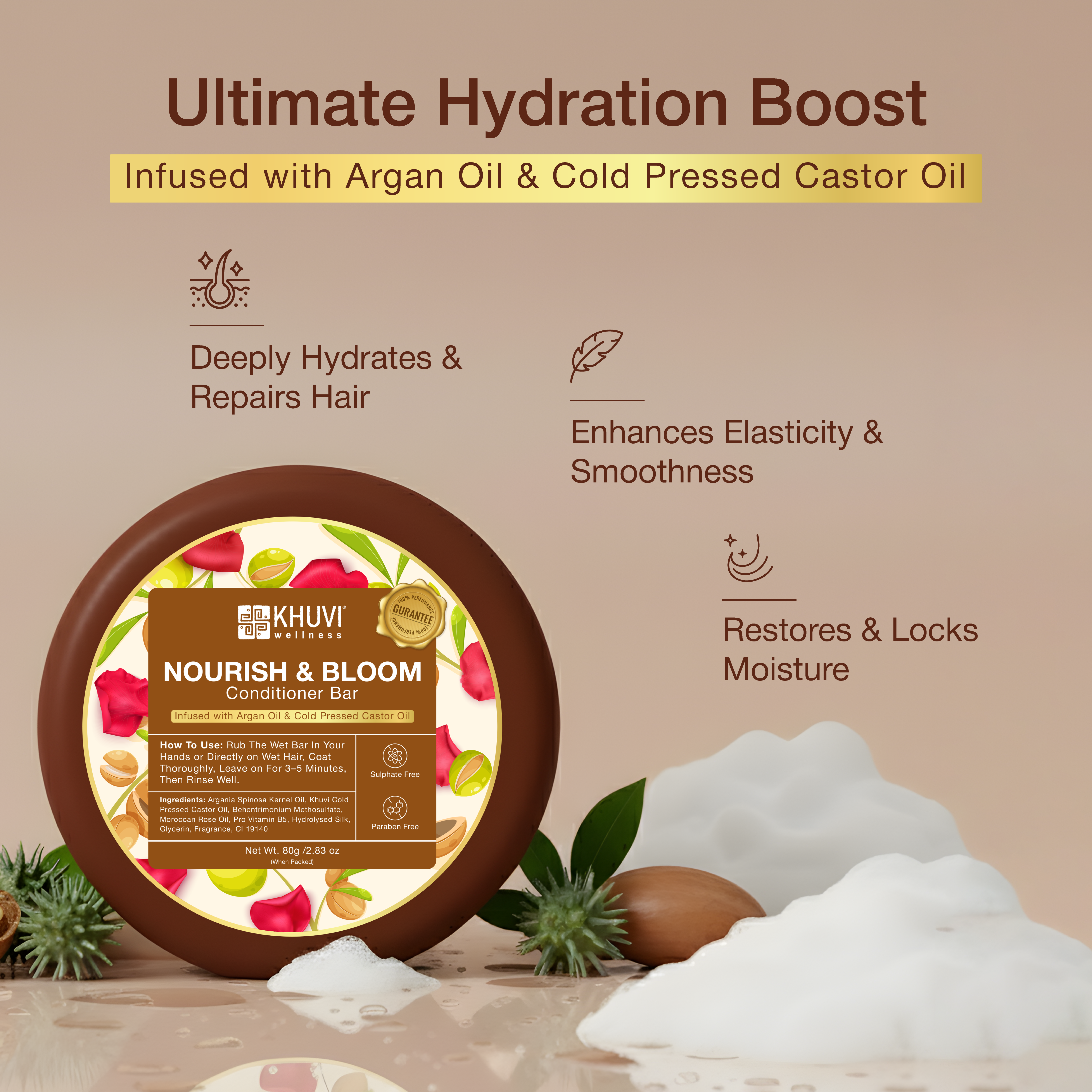 Conditioner Bar - Nourish & Bloom