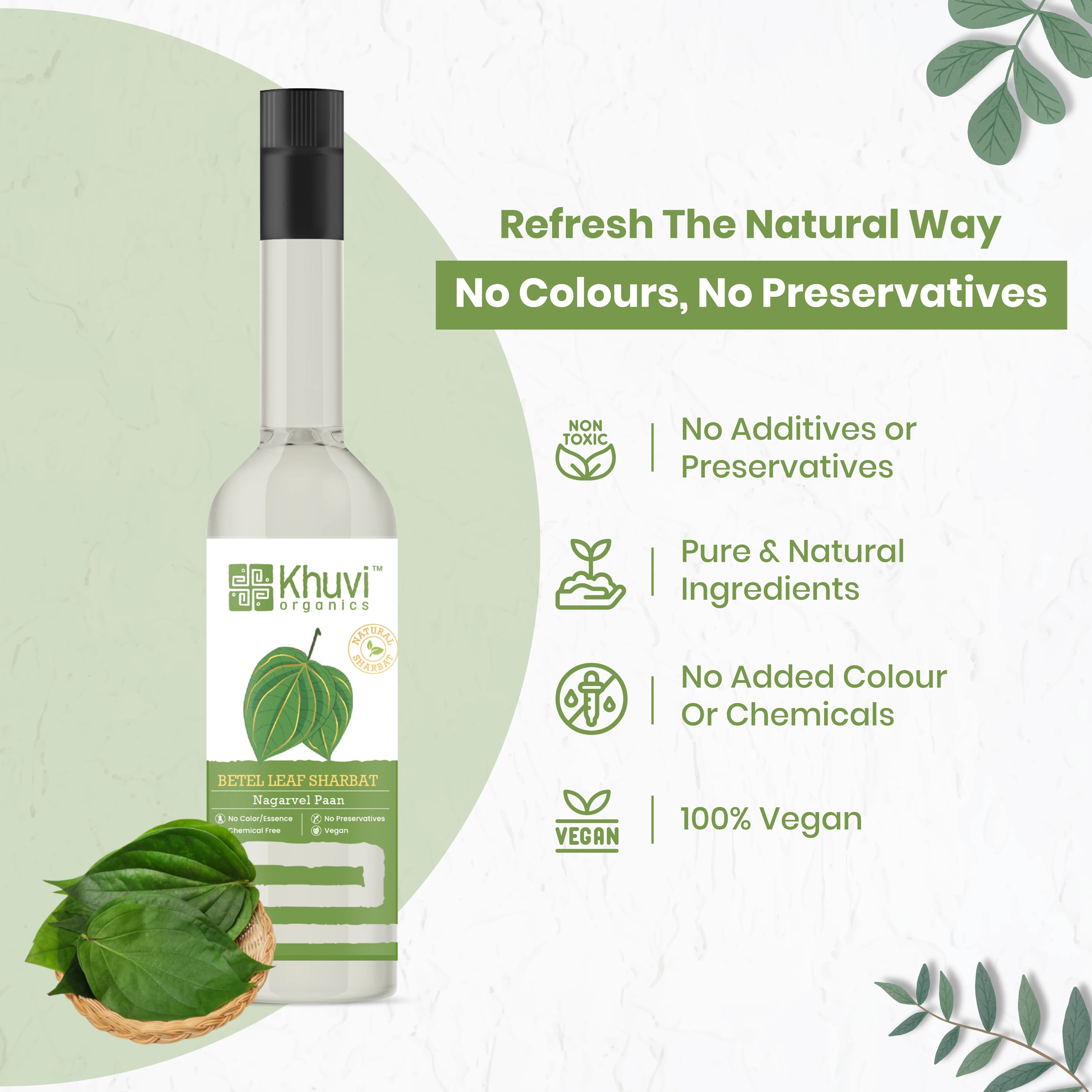 Sharbat Betel Leaf (Nagarvel Pan)
