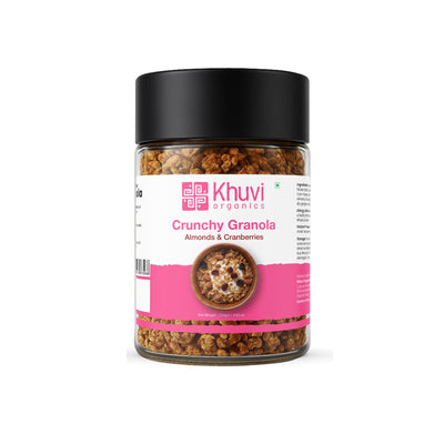 Crunchy Granola – Almonds & Cranberries