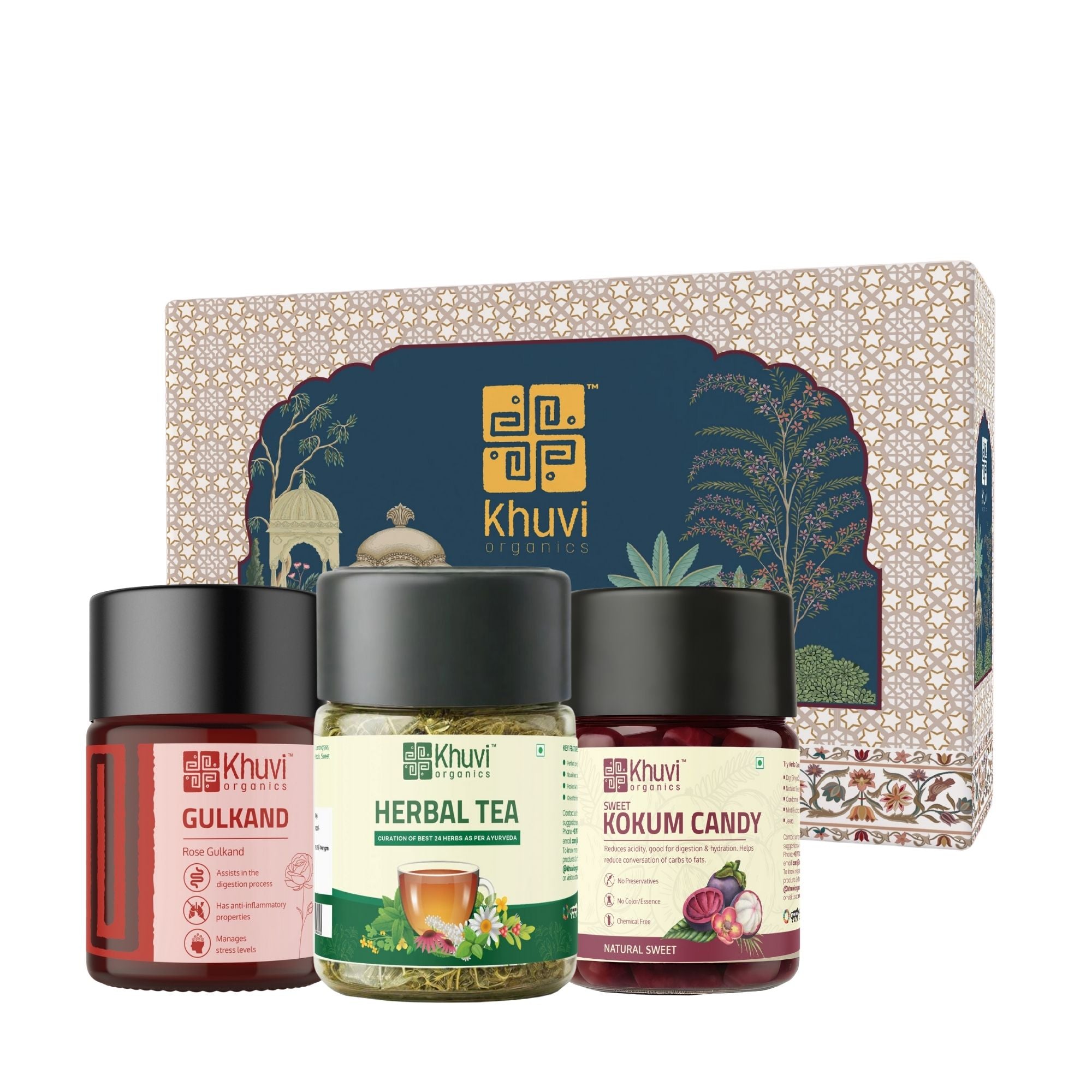Rose-Tinged Wellness Trio Combo Pack