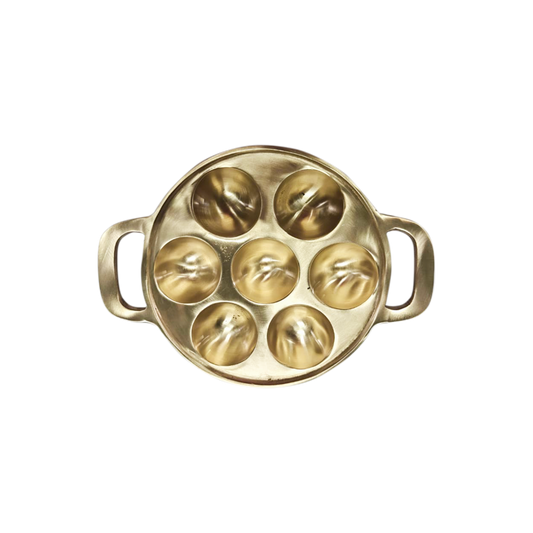 Bronze Appam - Flat Bottom