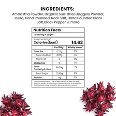 Sharbat Ambastha Powder (With Organic Jaggery Powder)