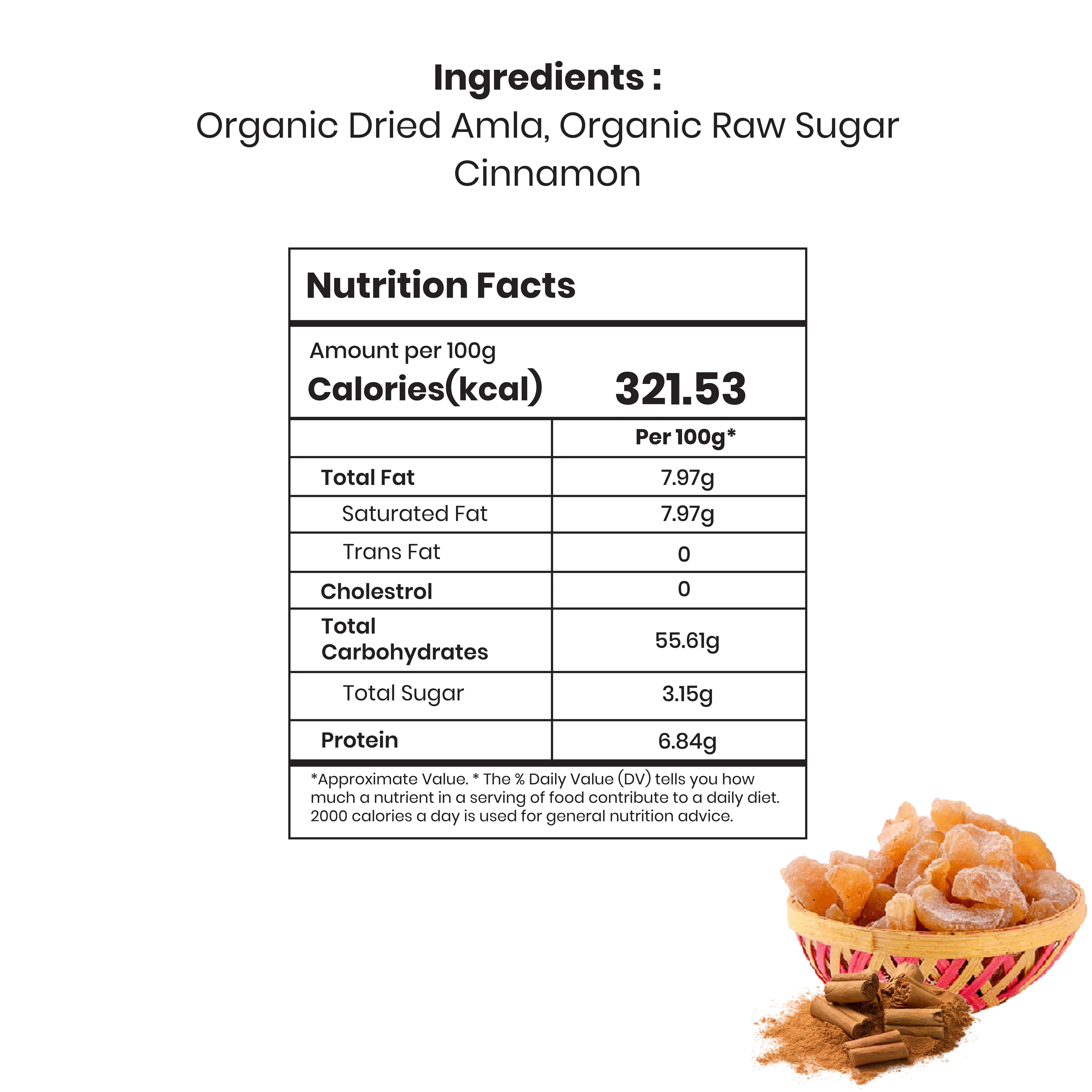 Aamla Sweet Candy – Cinnemon (Taj)