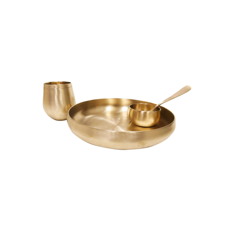 Bronze Dinner Set - Baby | 4 Items