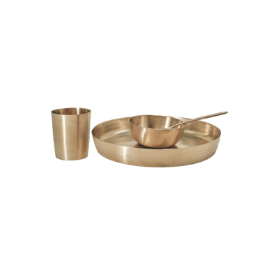 Bronze Dinner Set - Baby | 4 Items