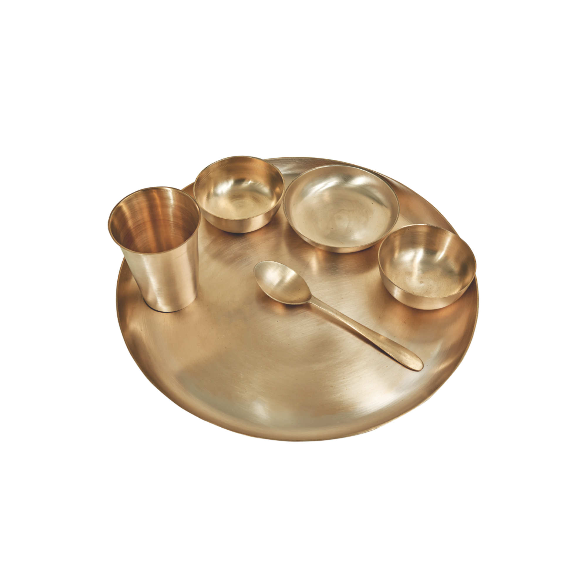 Bronze Dinner Set - Plate | 6 Items