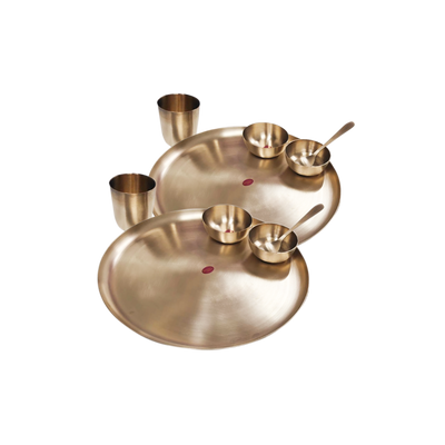 Bronze Dinner Set - Gold | 10 Items