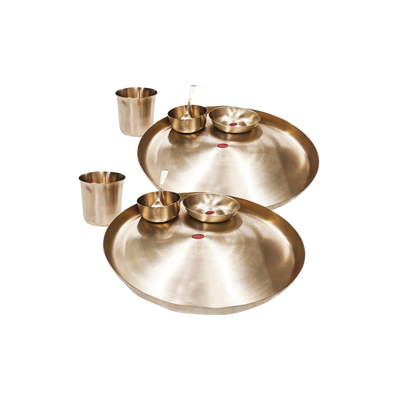 Bronze Dinner Set - Gold | 10 Items