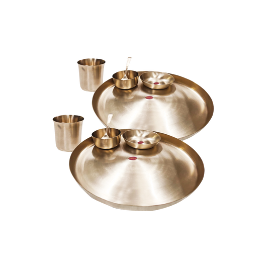 Bronze Dinner Set - Gold | 10 Items