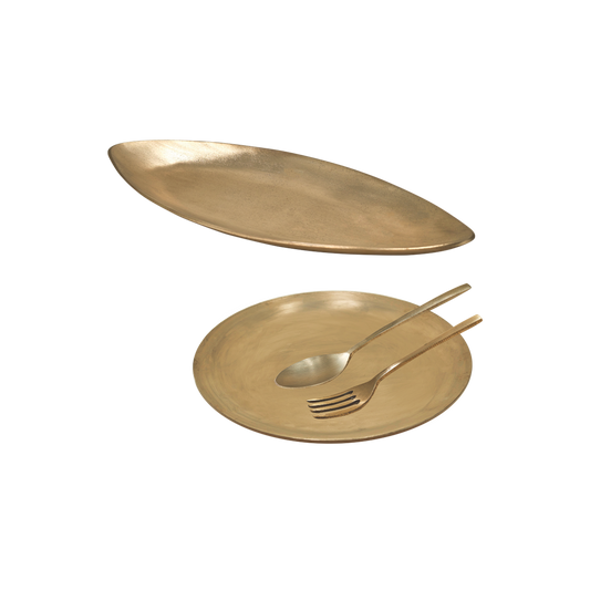 Bronze Pasta Platter Set