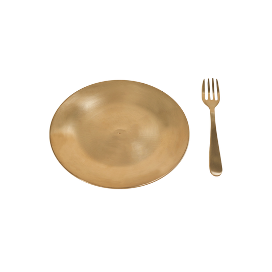 Bronze Pastry Platter Set