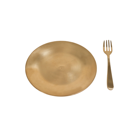 Bronze Pastry Platter Set