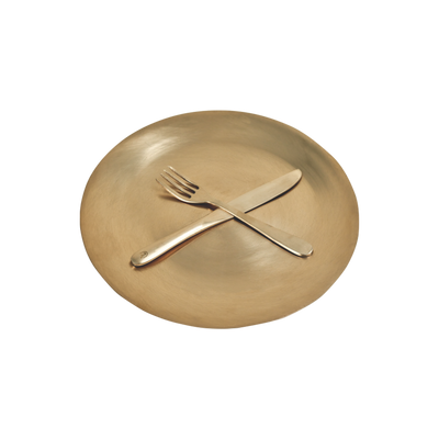 Bronze Pizza Platter Set