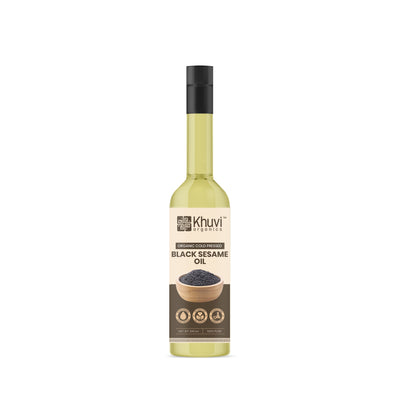 Cold Pressed Black Sesame Oil (Kachi Ghani)