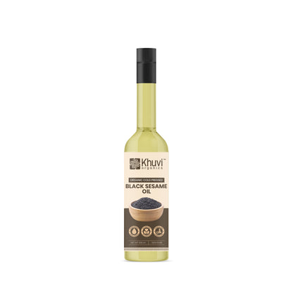 Cold Pressed Black Sesame Oil (Kachi Ghani)