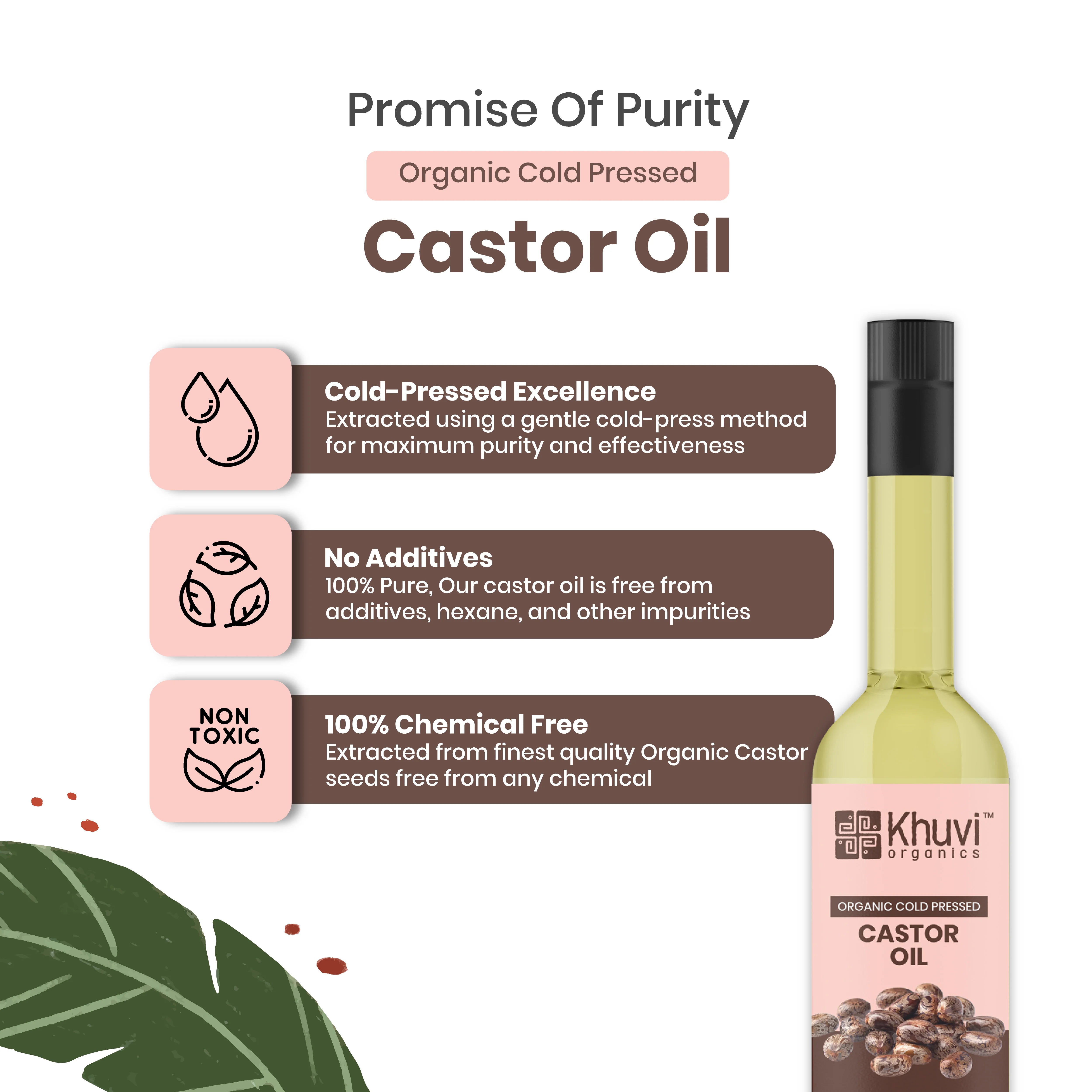 Cold Pressed Castor Oil