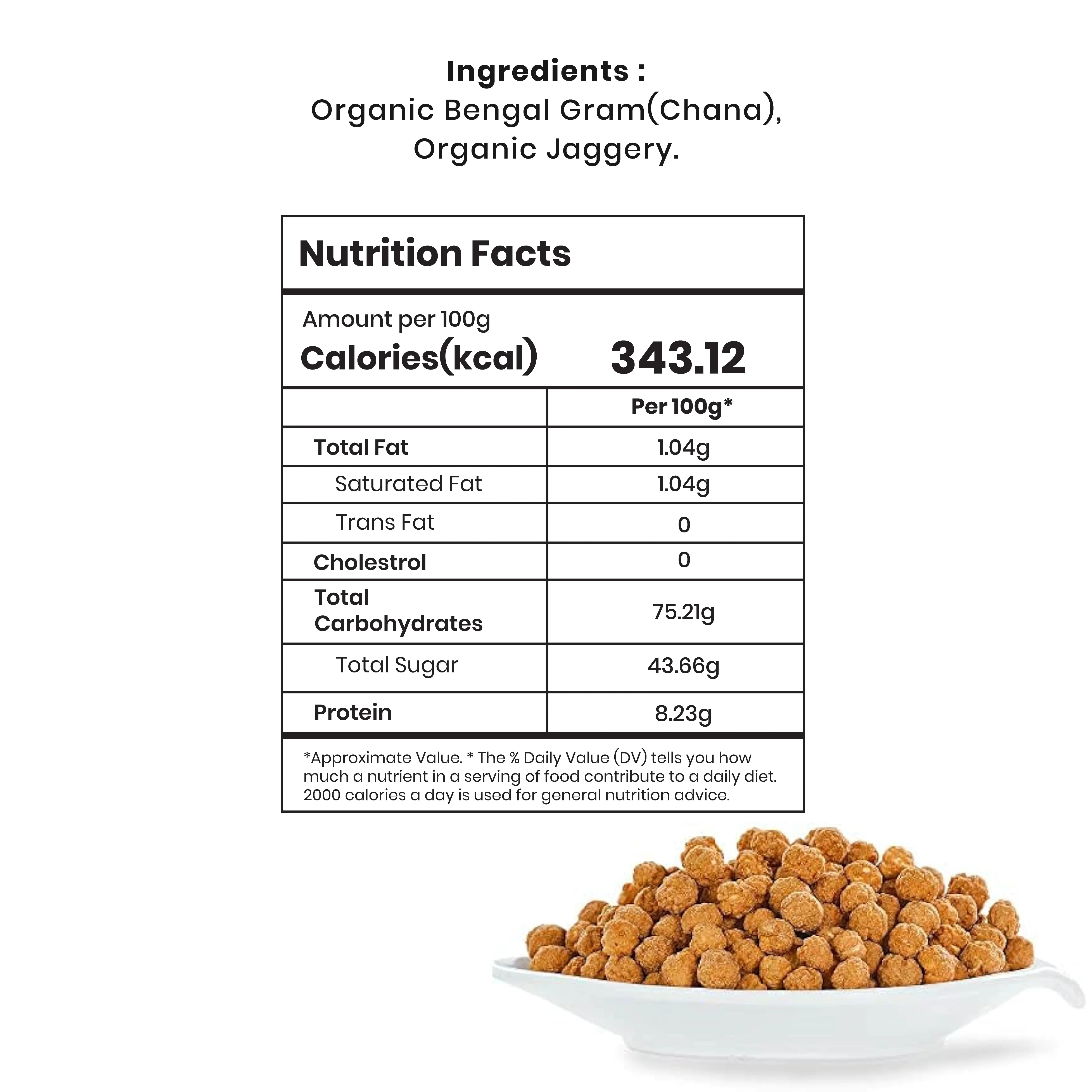Chana Jaggery Balls