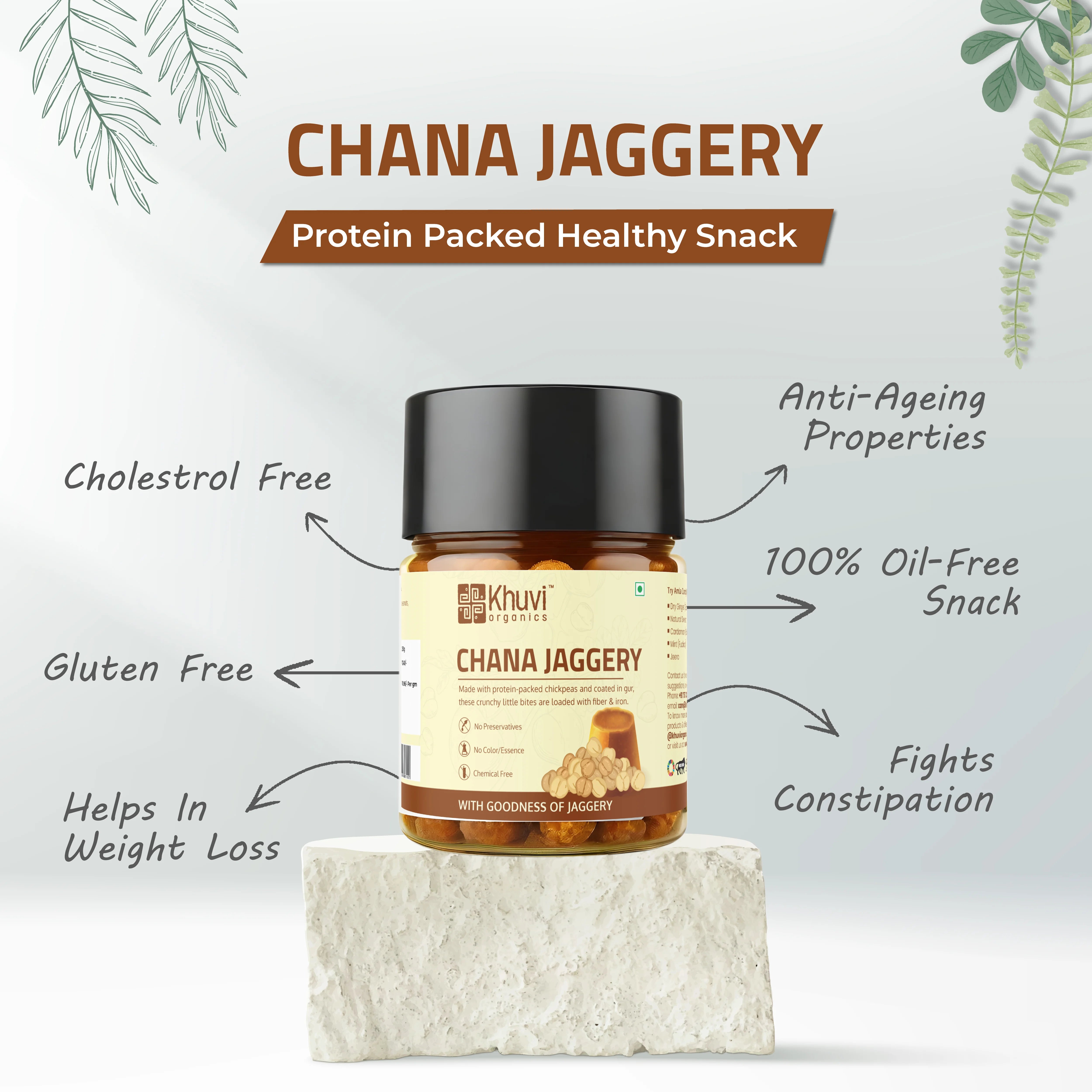 Chana Jaggery Balls