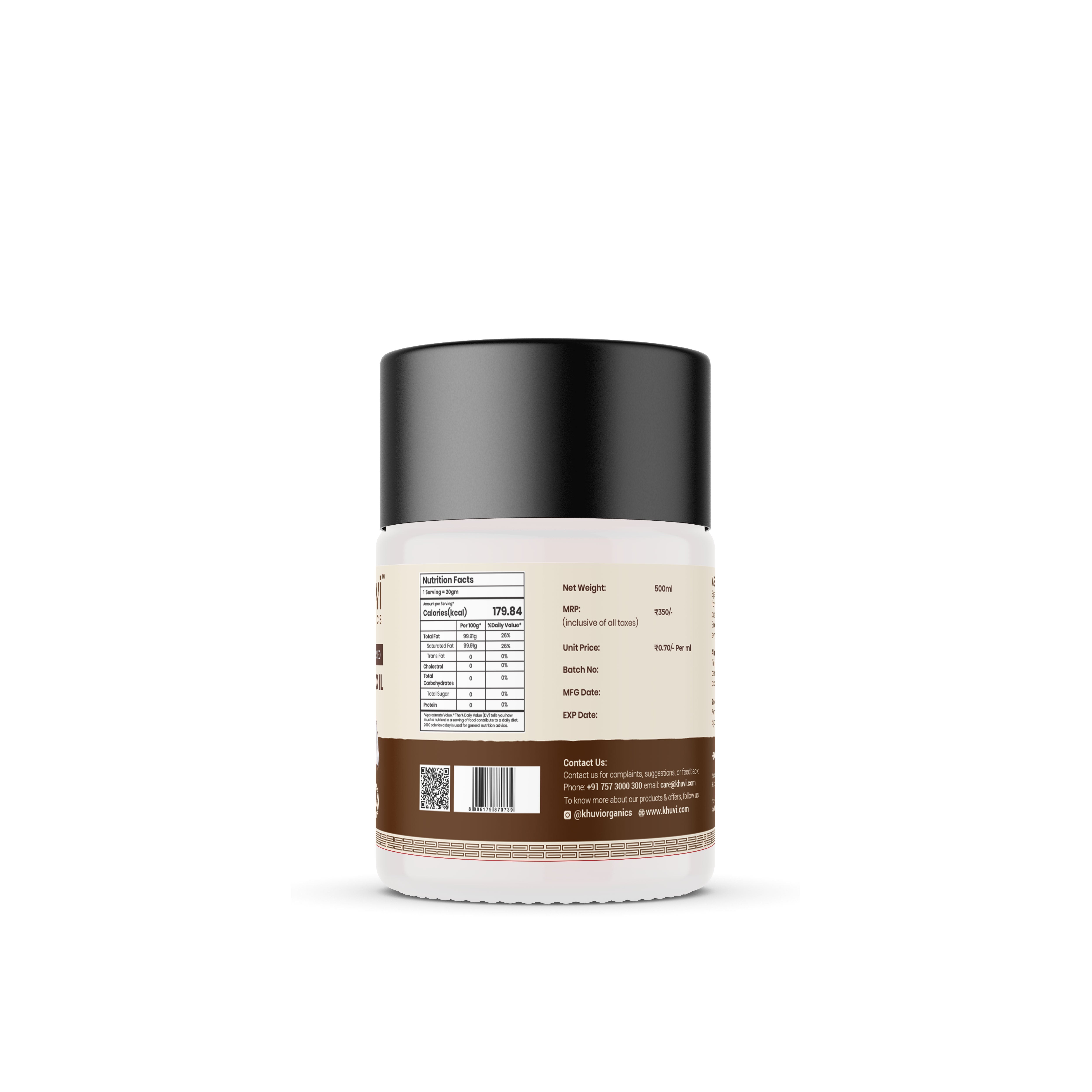 Cold Pressed Coconut Oil