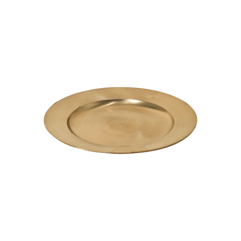 Bronze Plate - Rice (Deep)