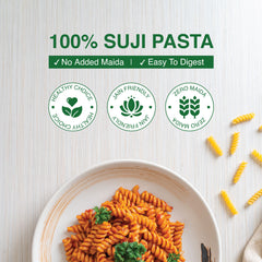 Suji Pasta - Fusilli (Semolina - No Maida) 200gm