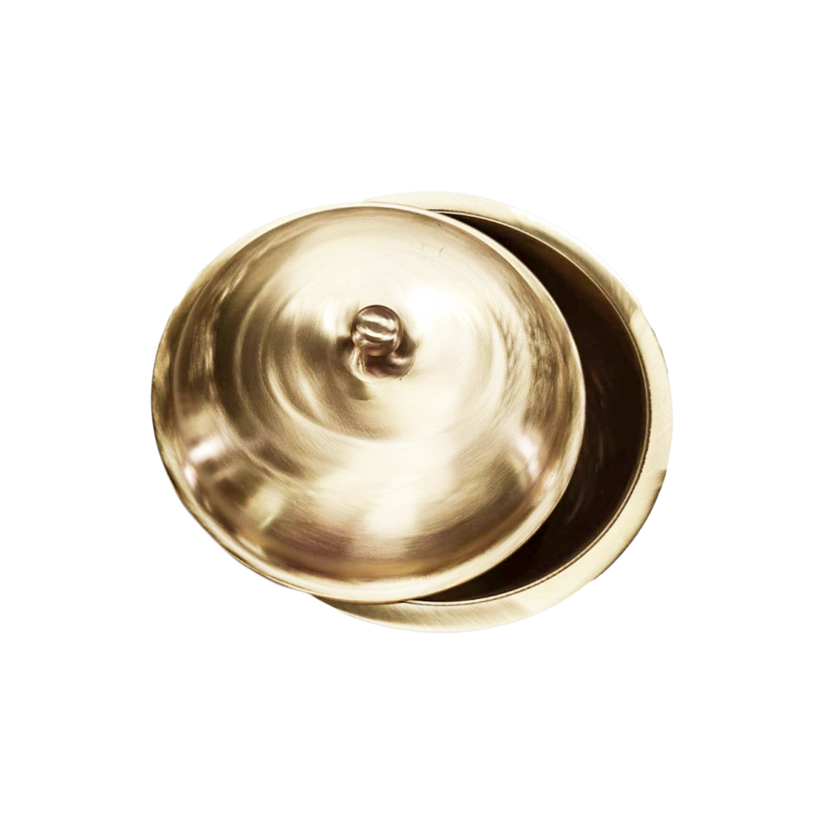 Bronze Handi with Lid- Ruby