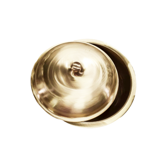 Bronze Handi with Lid- Ruby