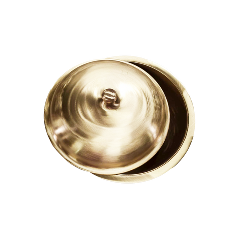 Bronze Handi with Lid- Ruby