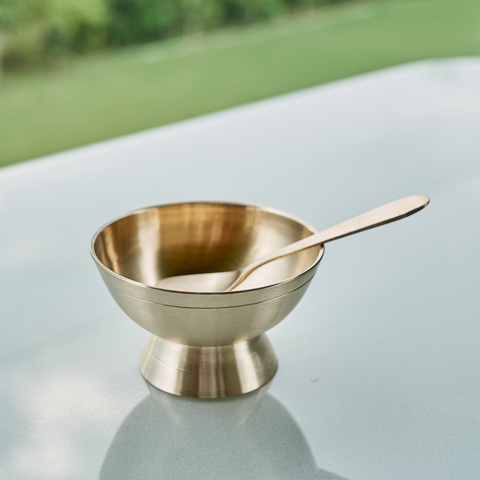 Bronze Ice Cream Set