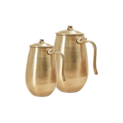 Bronze Jug with Lid - Damru