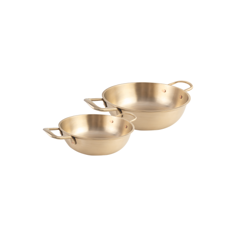 Bronze Kadai with Handle