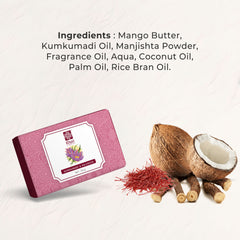 Cold Pressed Soap - Kumkumadi & Majistha