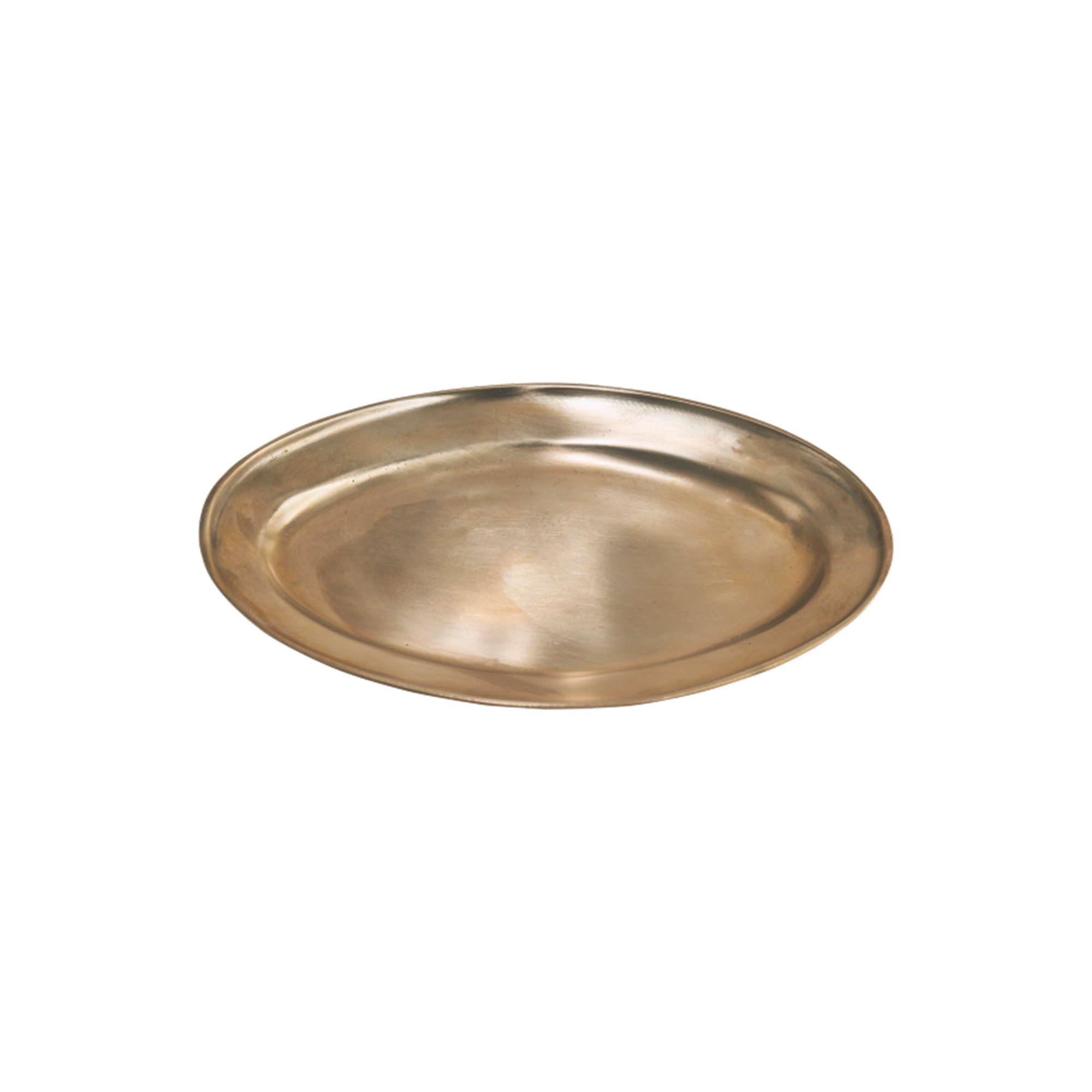 Bronze Plate - Oval