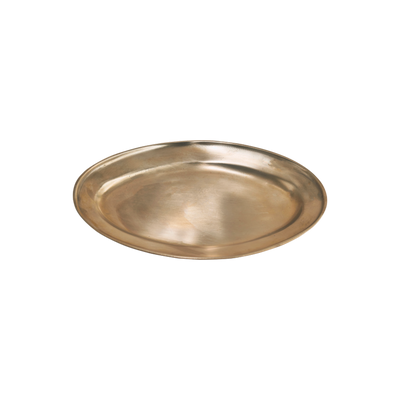 Bronze Plate - Oval