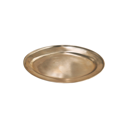 Bronze Plate - Oval