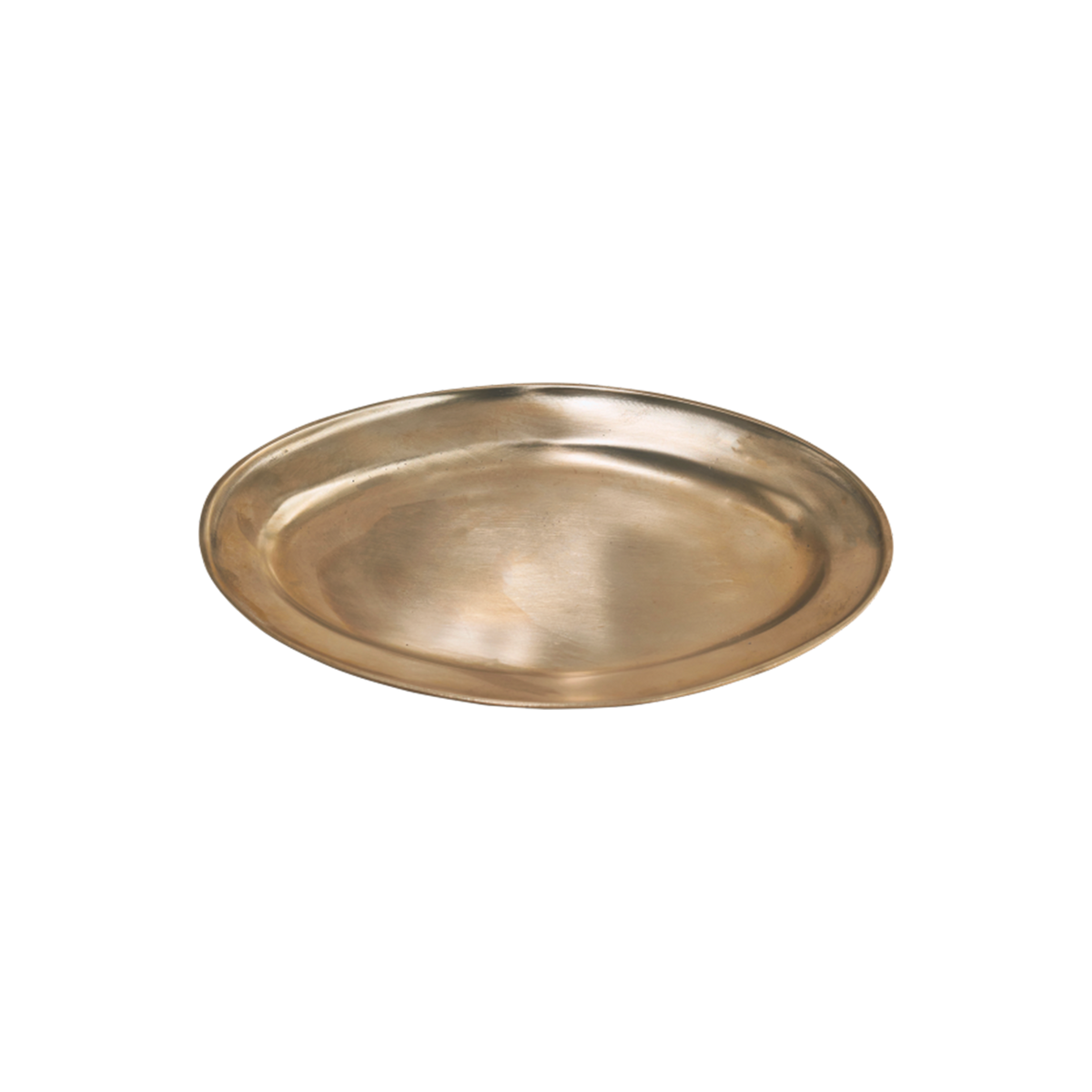 Bronze Plate - Oval
