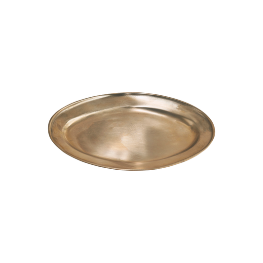 Bronze Plate - Oval