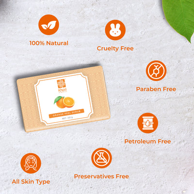 Cold Pressed Soap - Orange Peel Scrub