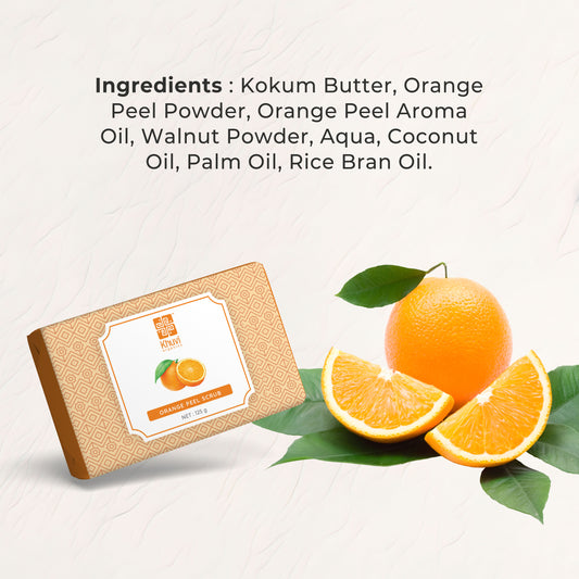 Cold Pressed Soap - Orange Peel Scrub