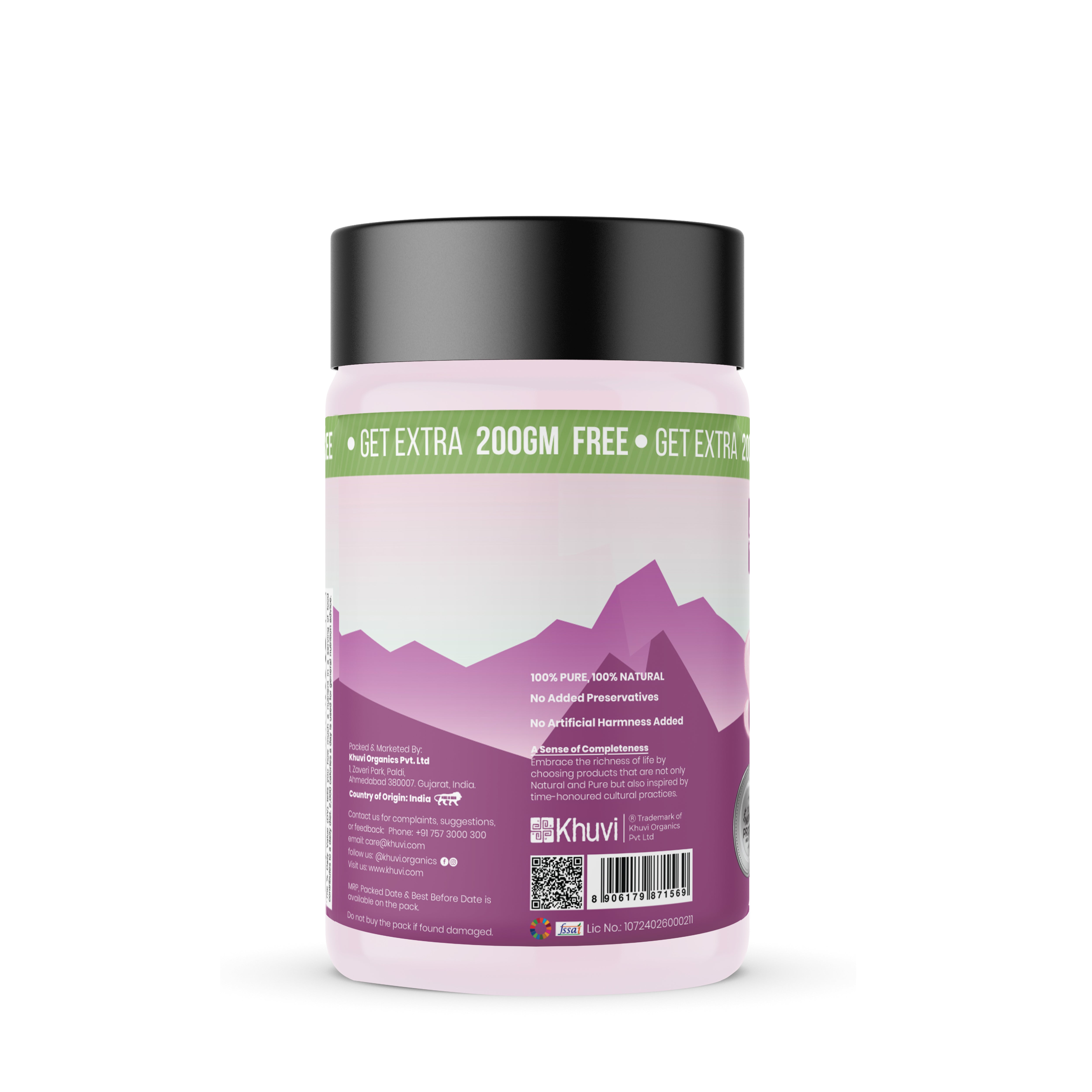 Pounded Himalayan Pink Rock Salt