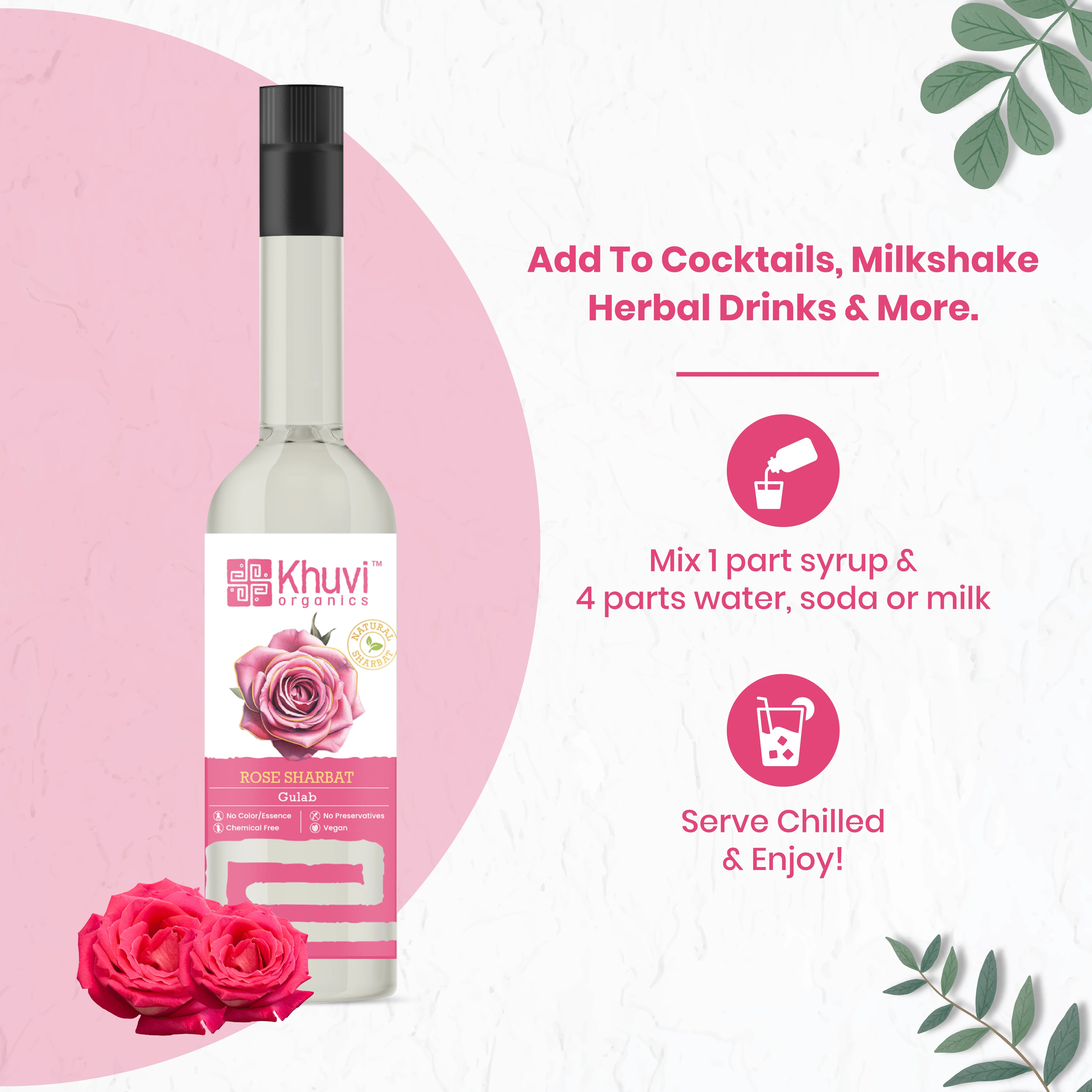 Sharbat Rose (Gulab)