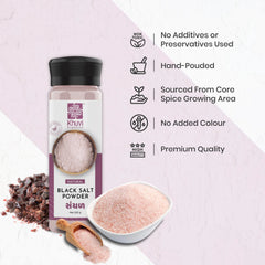 Hand Pounded Black Salt (Sanchal)