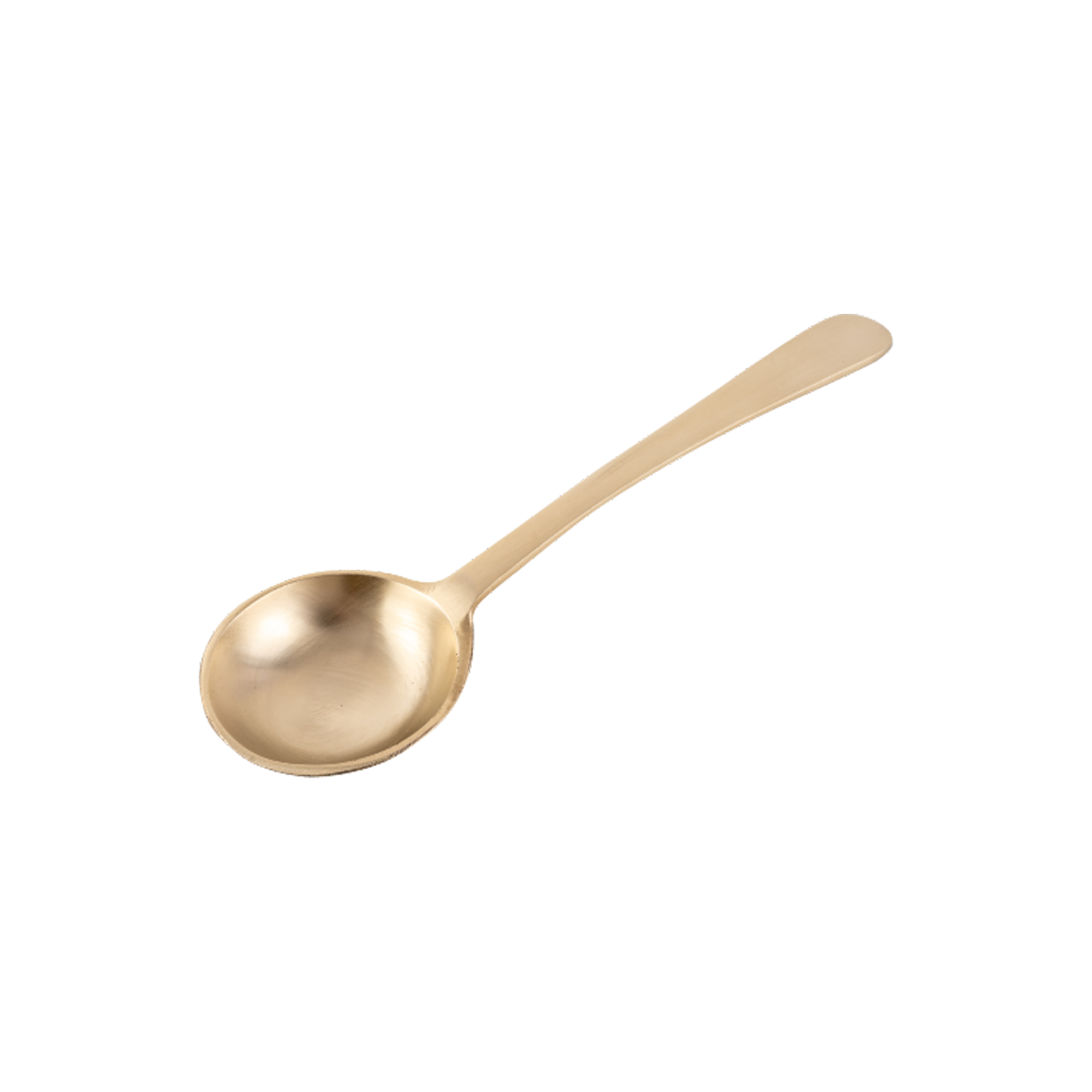 Bronze Serving Spoon - Ruby - Dessert - Round
